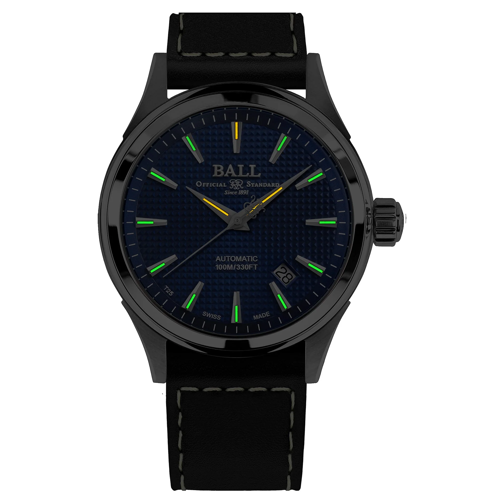 Ball Fireman Victory Men's Blue Watch - Image 2