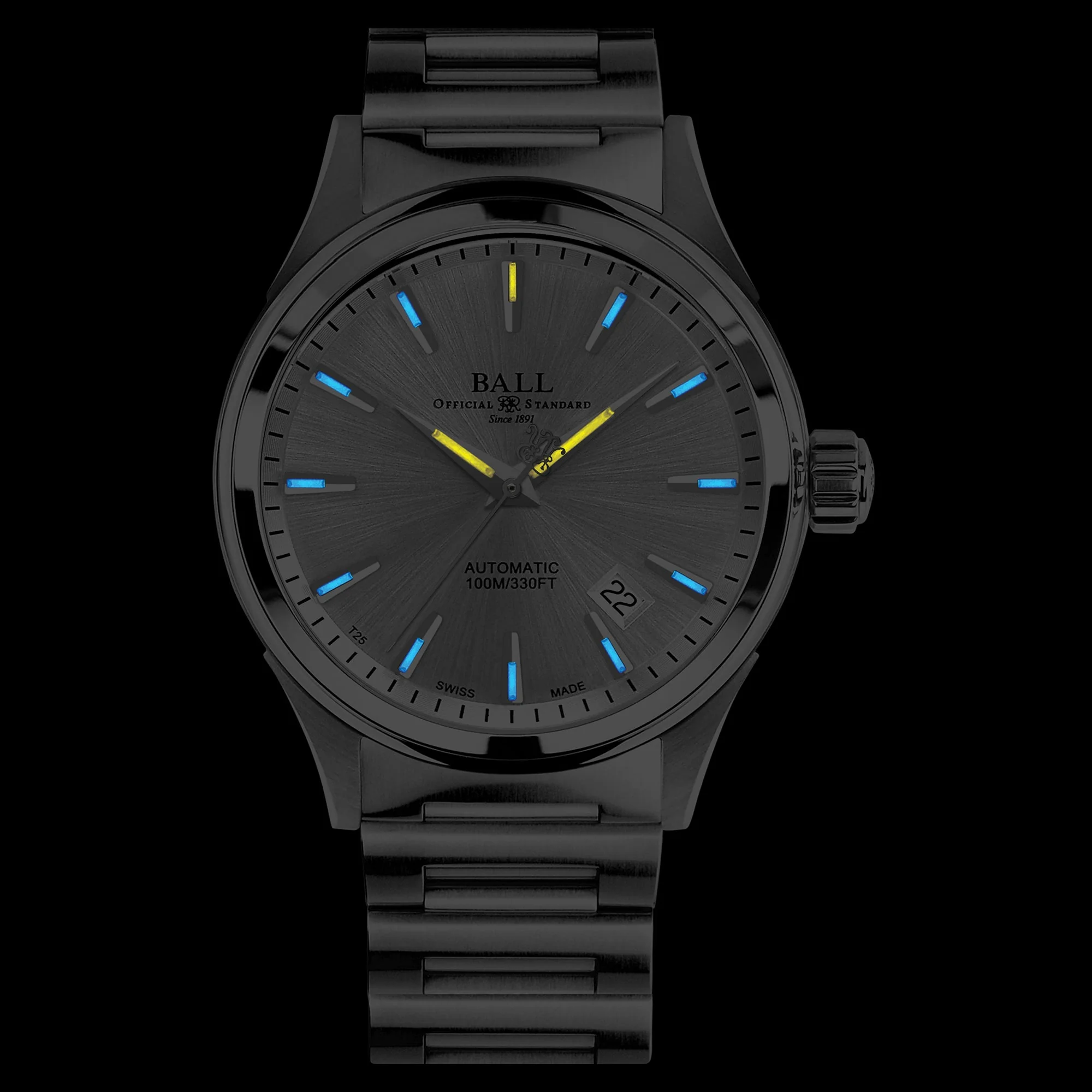 Ball Fireman Victory Men's Silver Watch - Image 2