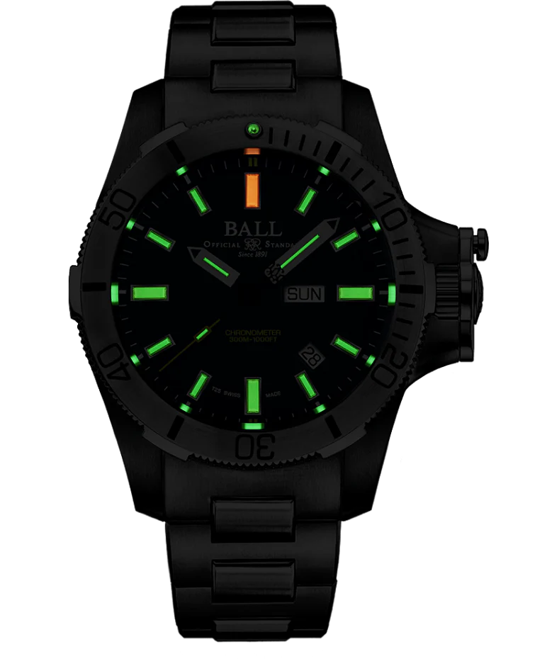 Ball Men's Watch Submarine Warfare Limited Edition Blue - Image 2
