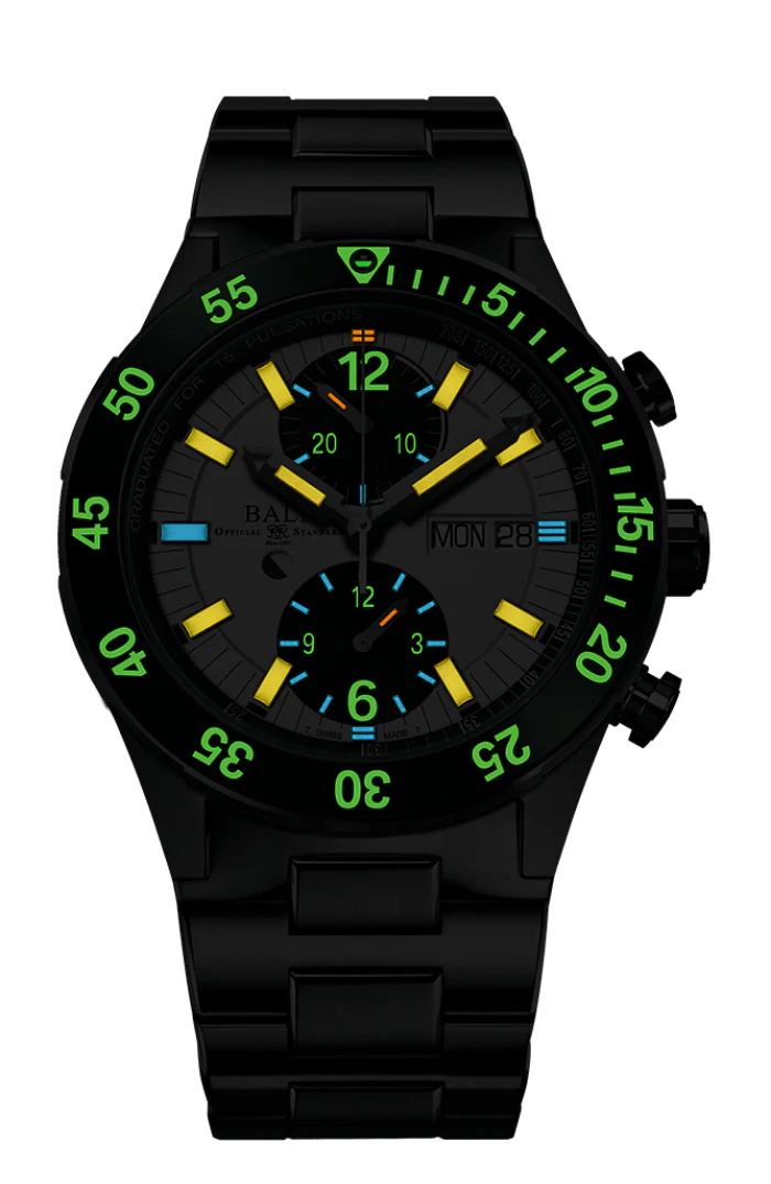 Ball Roadmaster Rescue Chronograph Men's White Watch - Image 2
