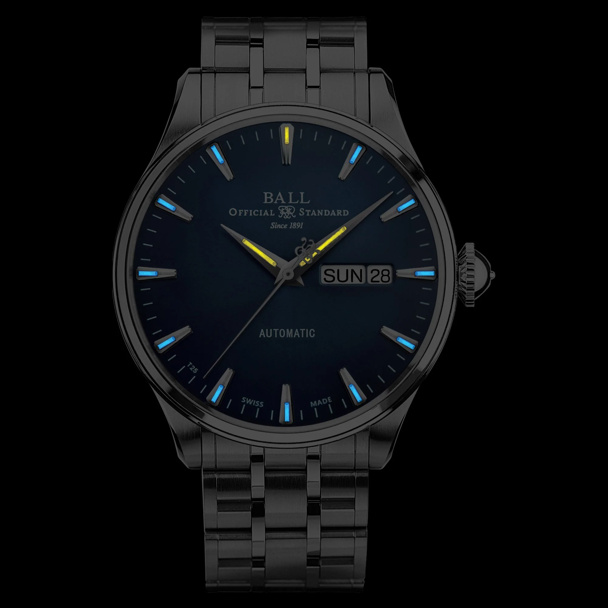 Ball Trainmaster Eternity Men's Blue Watch - Image 2