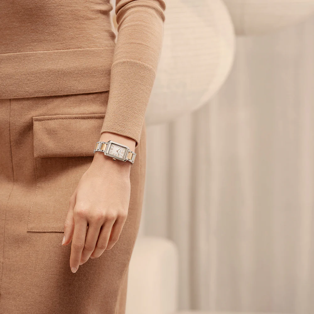Baume & Mercier Ladies Two-Tone Hampton Watch 10751 - Image 2