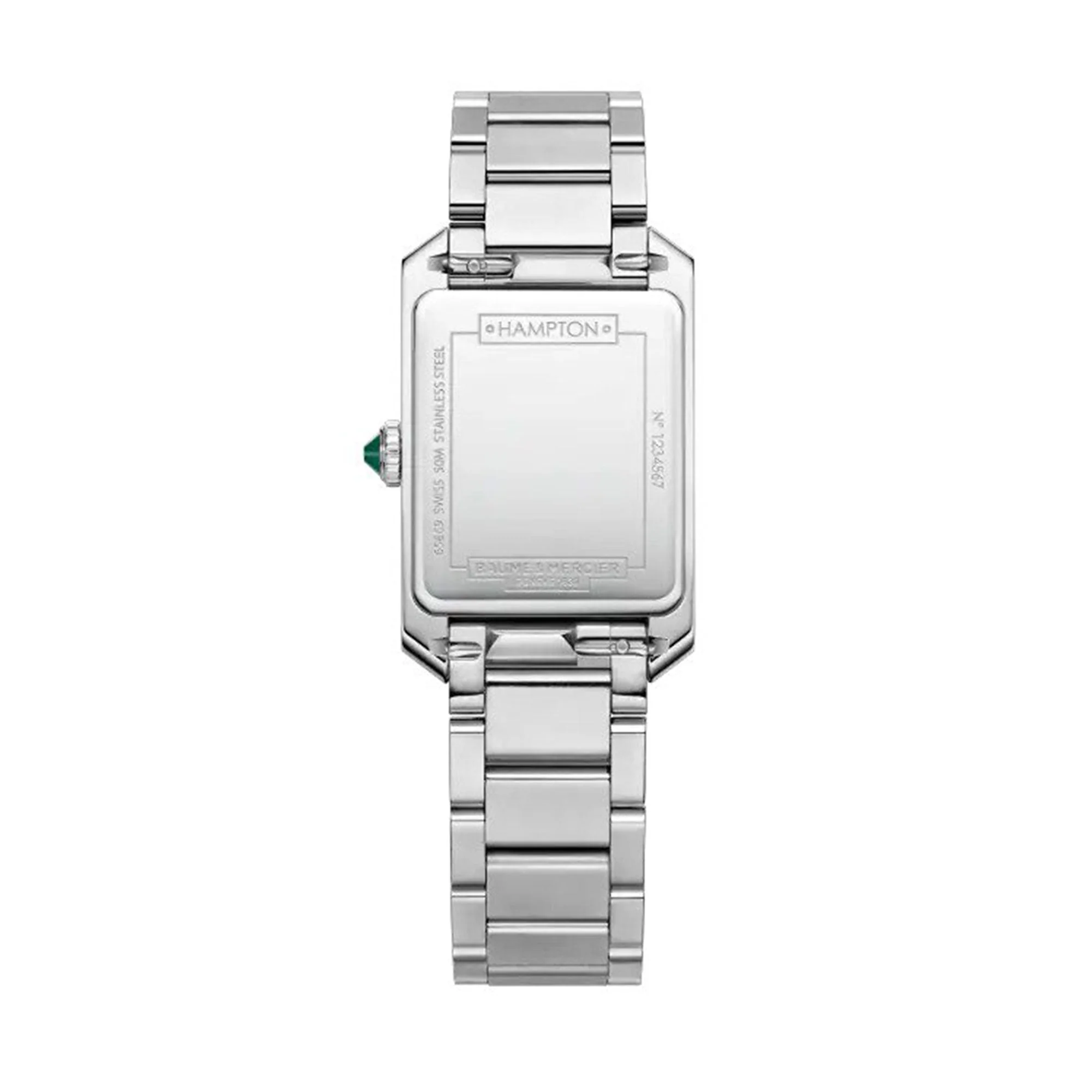 Baume & Mercier Ladies White Hampton Watch 10631 - Image 2