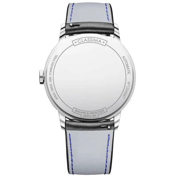 Baume & Mercier Men's Black Classima Watch 10453 - Image 2