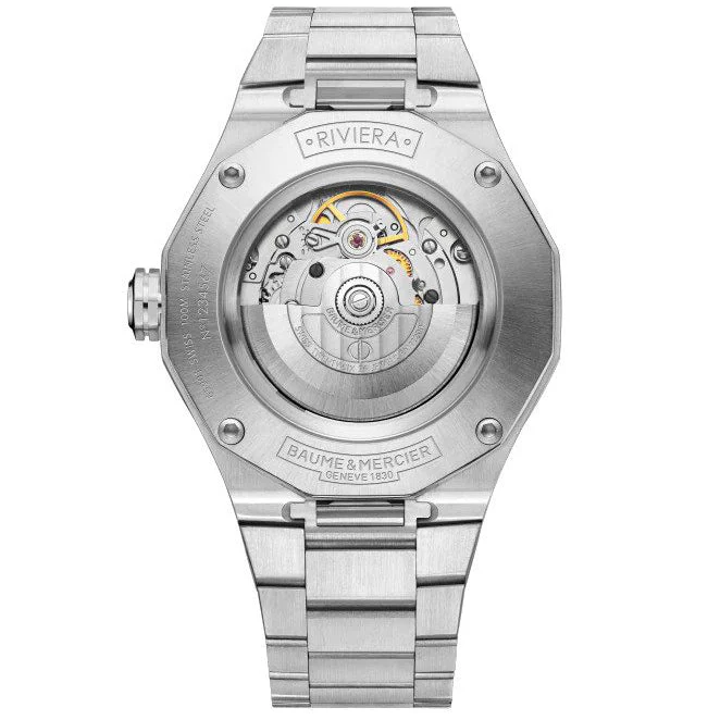 Baume & Mercier Men's Black Riviera Watch 10621 - Image 2