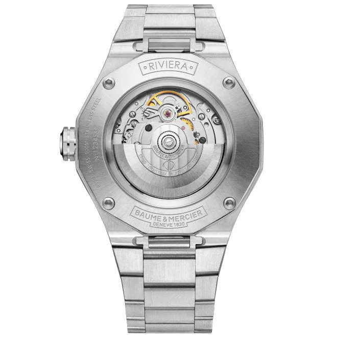 Baume & Mercier Men's Blue Riviera Watch 10620 - Image 2