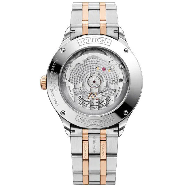 Baume & Mercier Men's Two-Tone Clifton Watch 10458 - Image 2