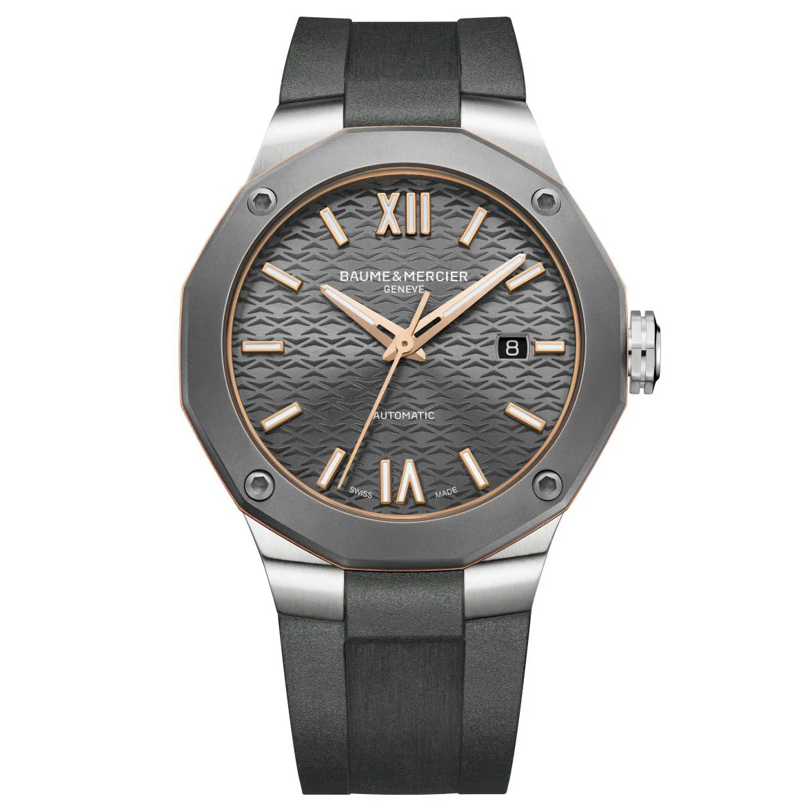 Baume & Mercier Riviera Auto Men's Grey Watch 10660