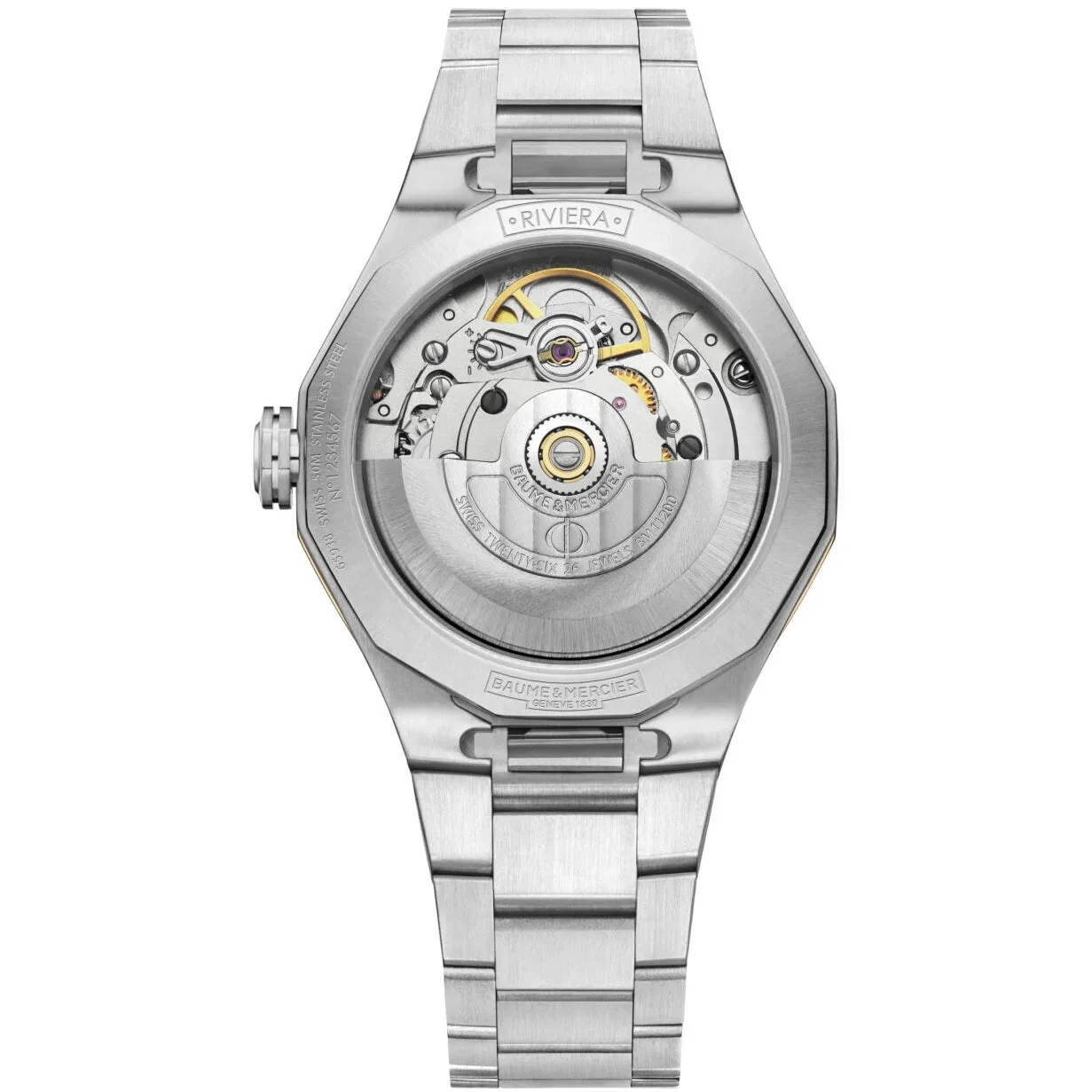 Baume & Mercier Riviera Automatic Ladies Silver Watch 10730 - Image 2