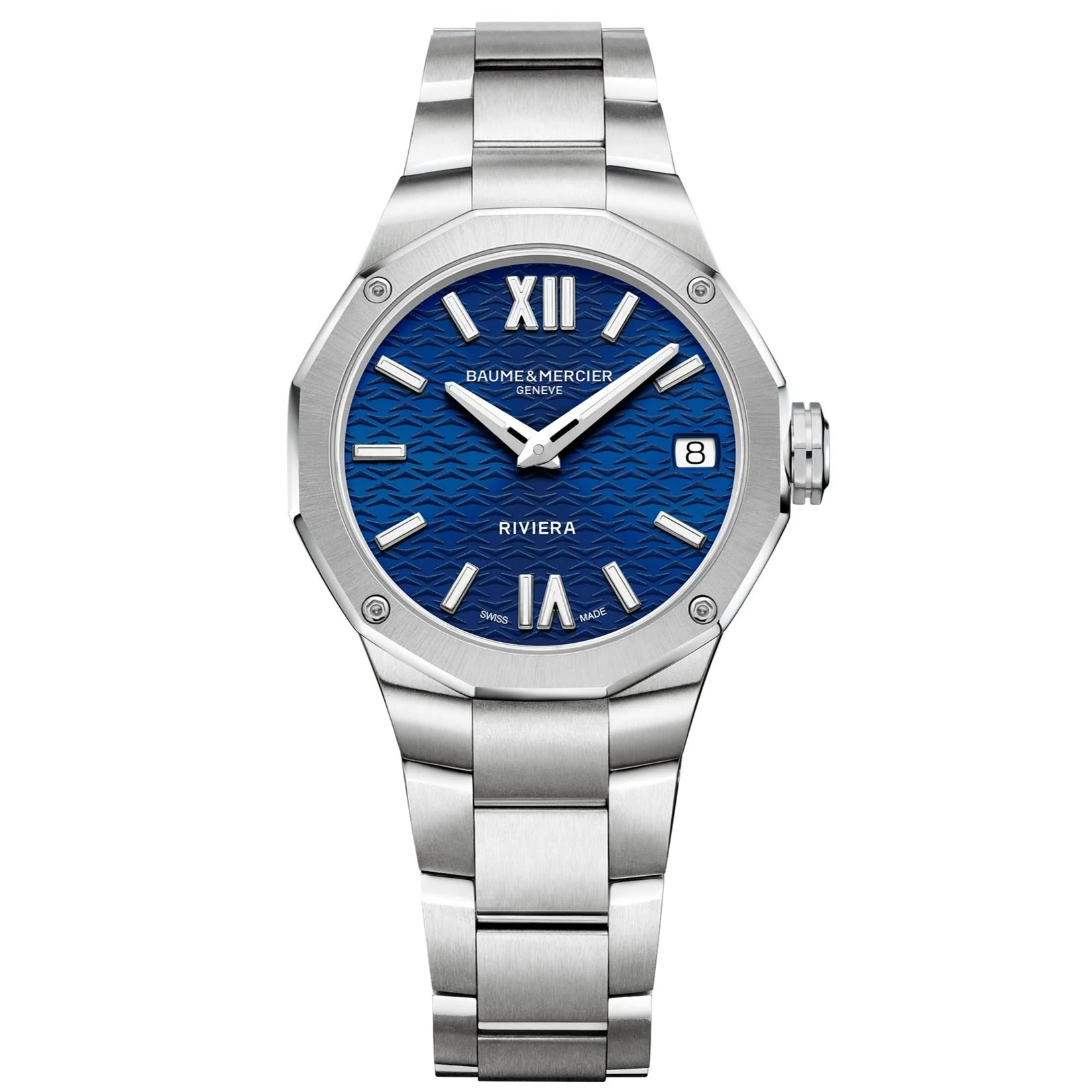 Baume & Mercier Riviera Automatic Ladies Silver Watch