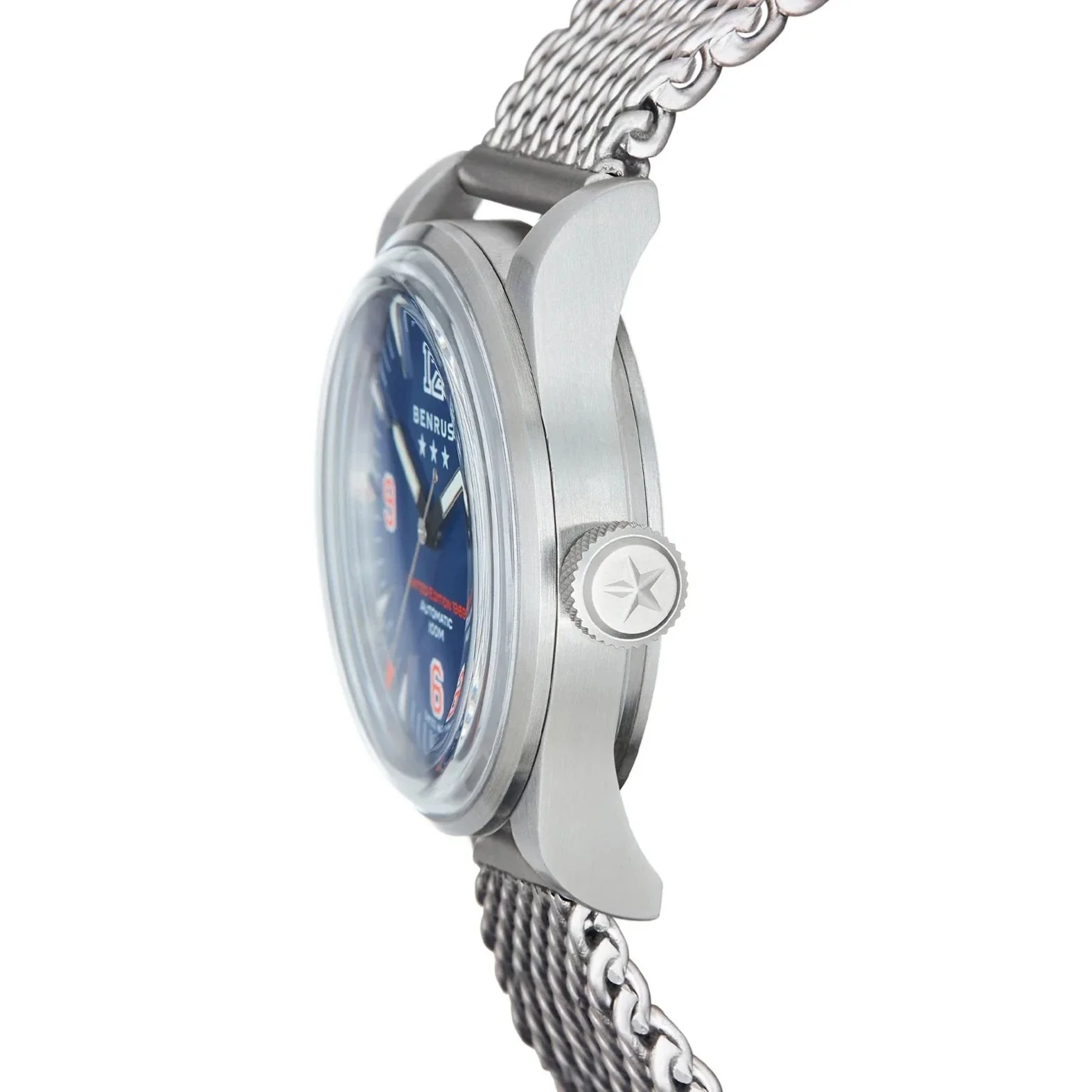 Benrus Men's Classic Limited Edition Watch Blue - Image 4