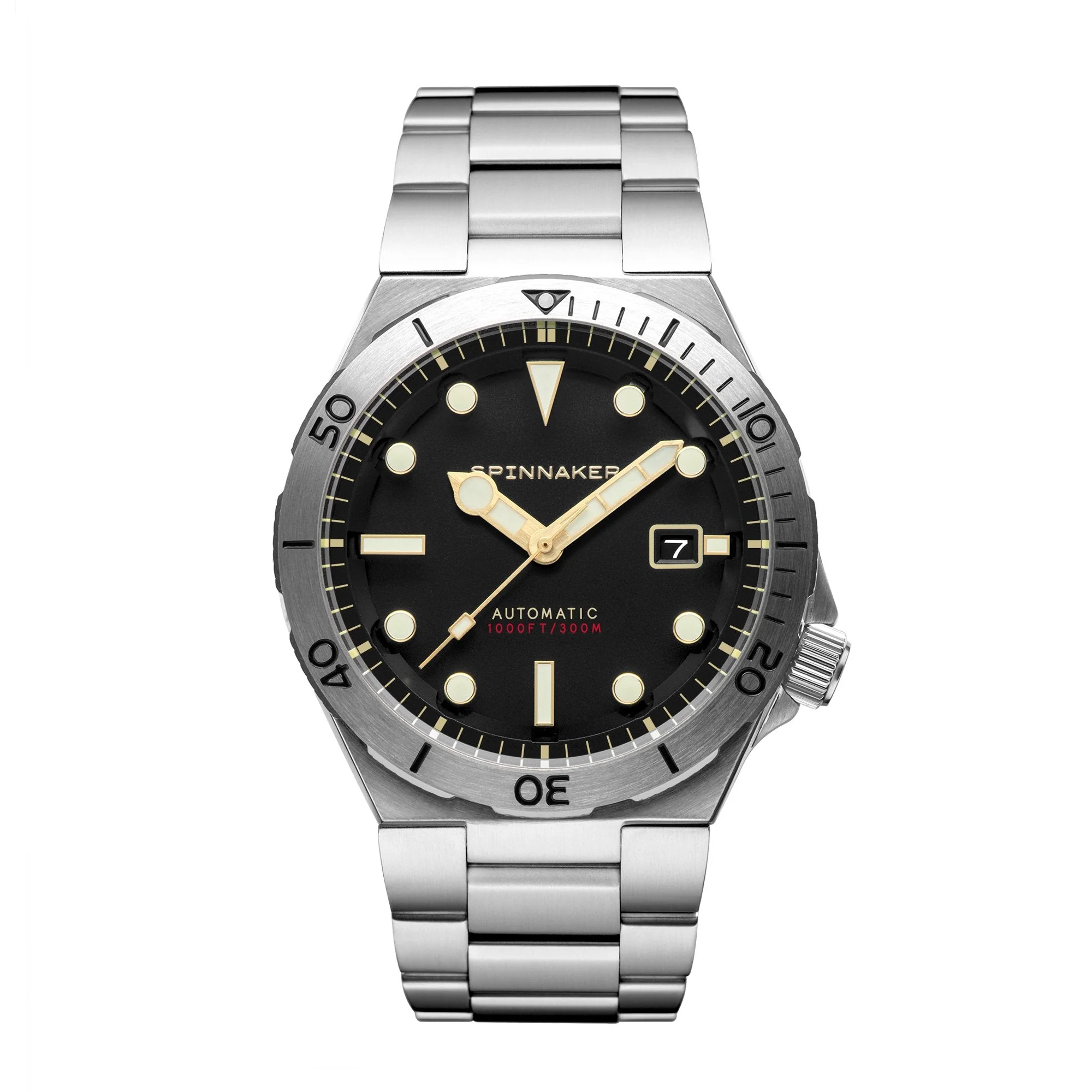 Spinnaker Men's Black Boettger Watch