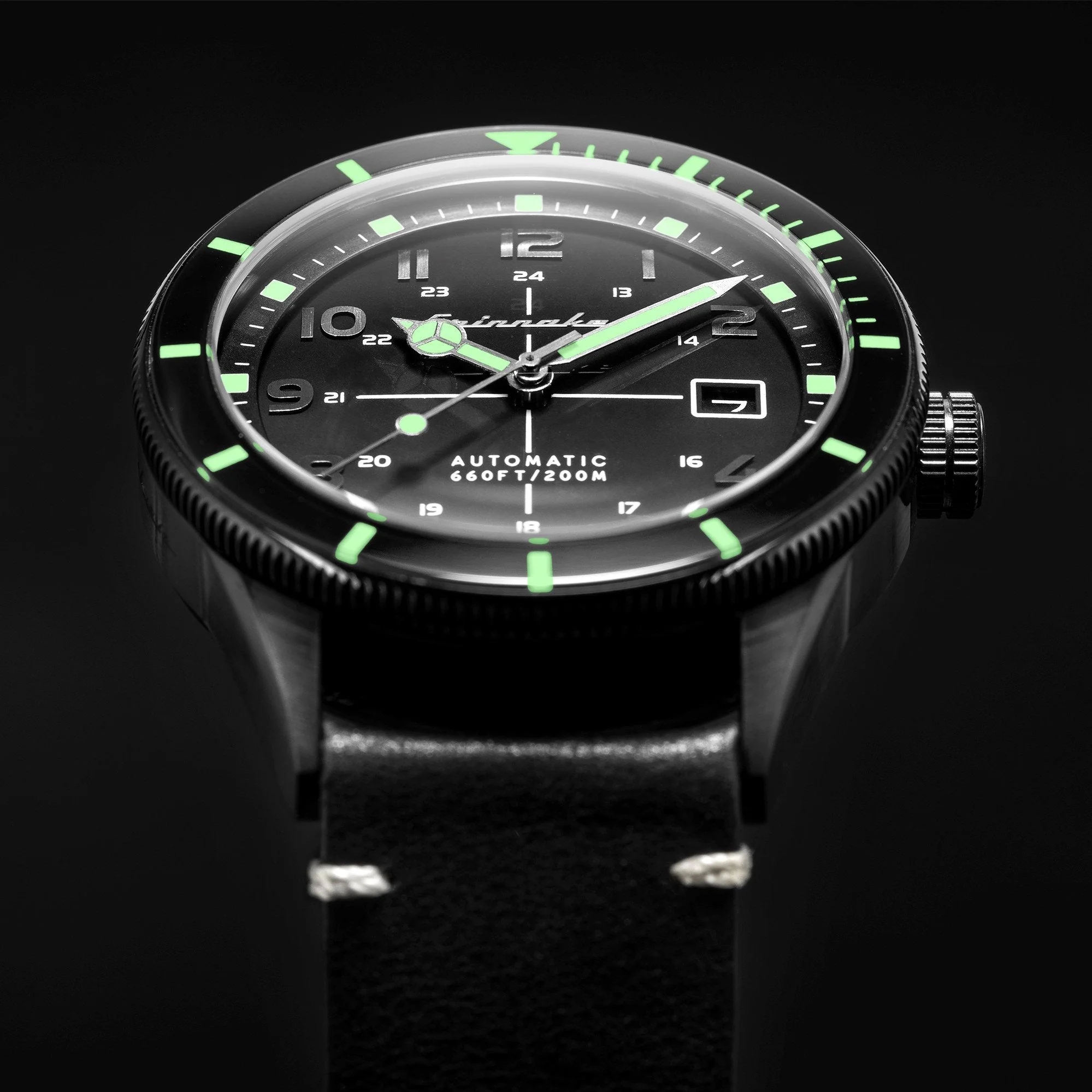 Spinnaker Men's Black Cahill Watch - Image 3