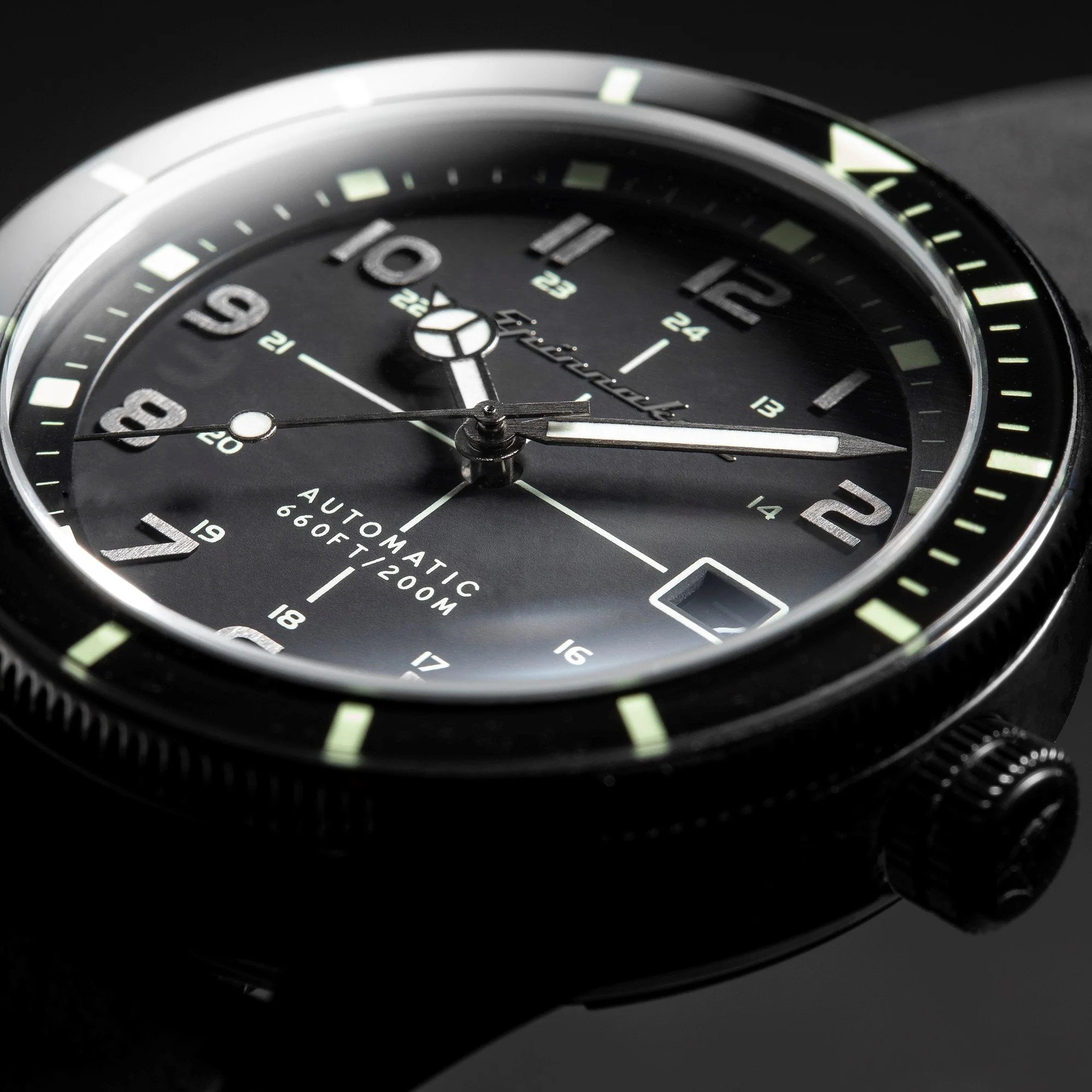 Spinnaker Men's Black Cahill Watch - Image 5