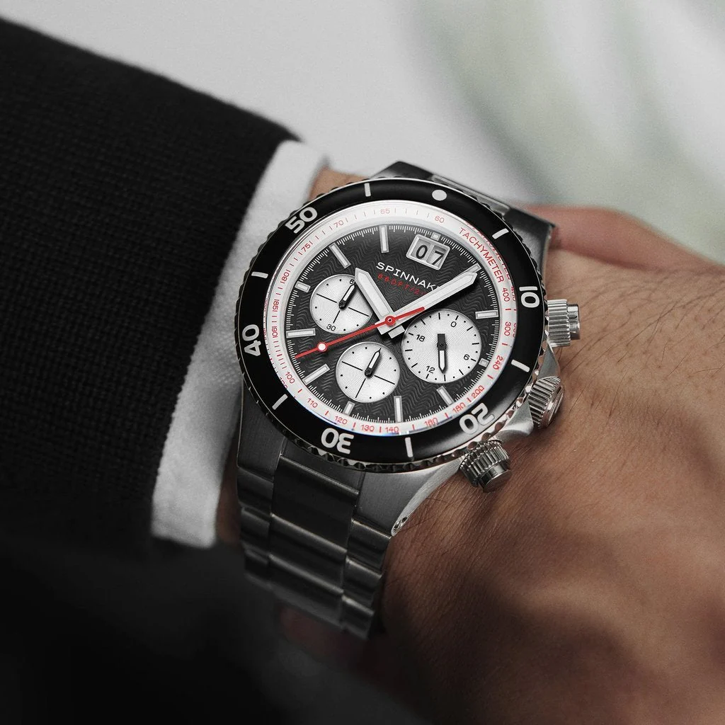 Spinnaker Men's Black Hydrofoil Watch - Image 3
