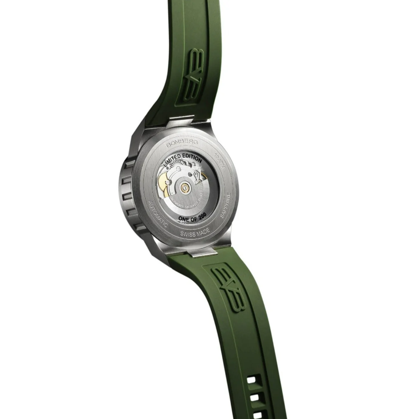 Bomberg Bolt-68 Automatic Neo Metropolis Geneva Men's Green Watch - Image 4