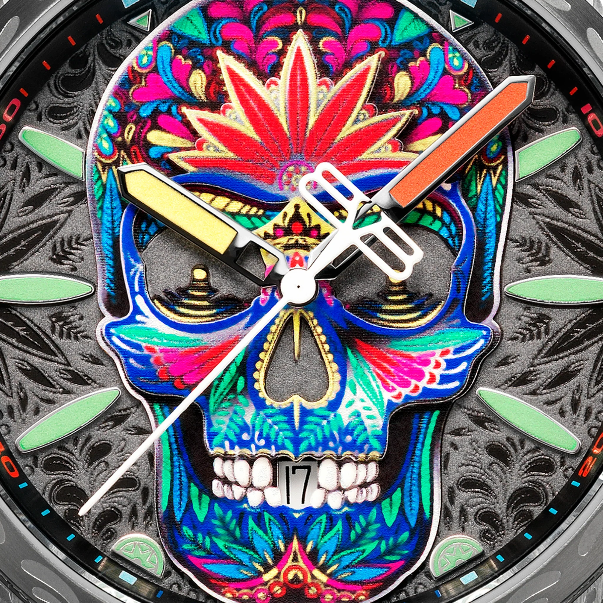 Bomberg Bolt-68 Neo Carmen Skull II Limited Edition Watch - Image 3