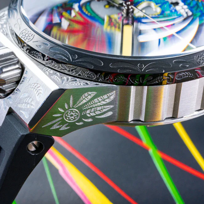 Bomberg Bolt-68 Neo Tulum Skull Men's Black Watch - Image 3