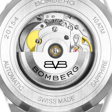 Bomberg Metropolis Mykonos Automatic Men's Blue Watch - Image 5