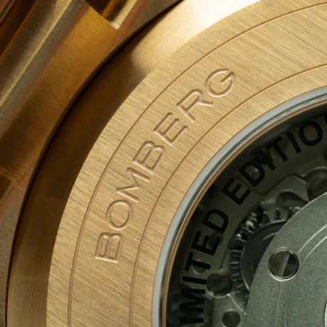 Bomberg Metropolis Shanghai Automatic Limited Edition Men's Gold Watch - Image 5