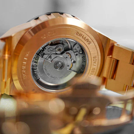 Bomberg Metropolis Shanghai Automatic Limited Edition Men's Gold Watch - Image 8