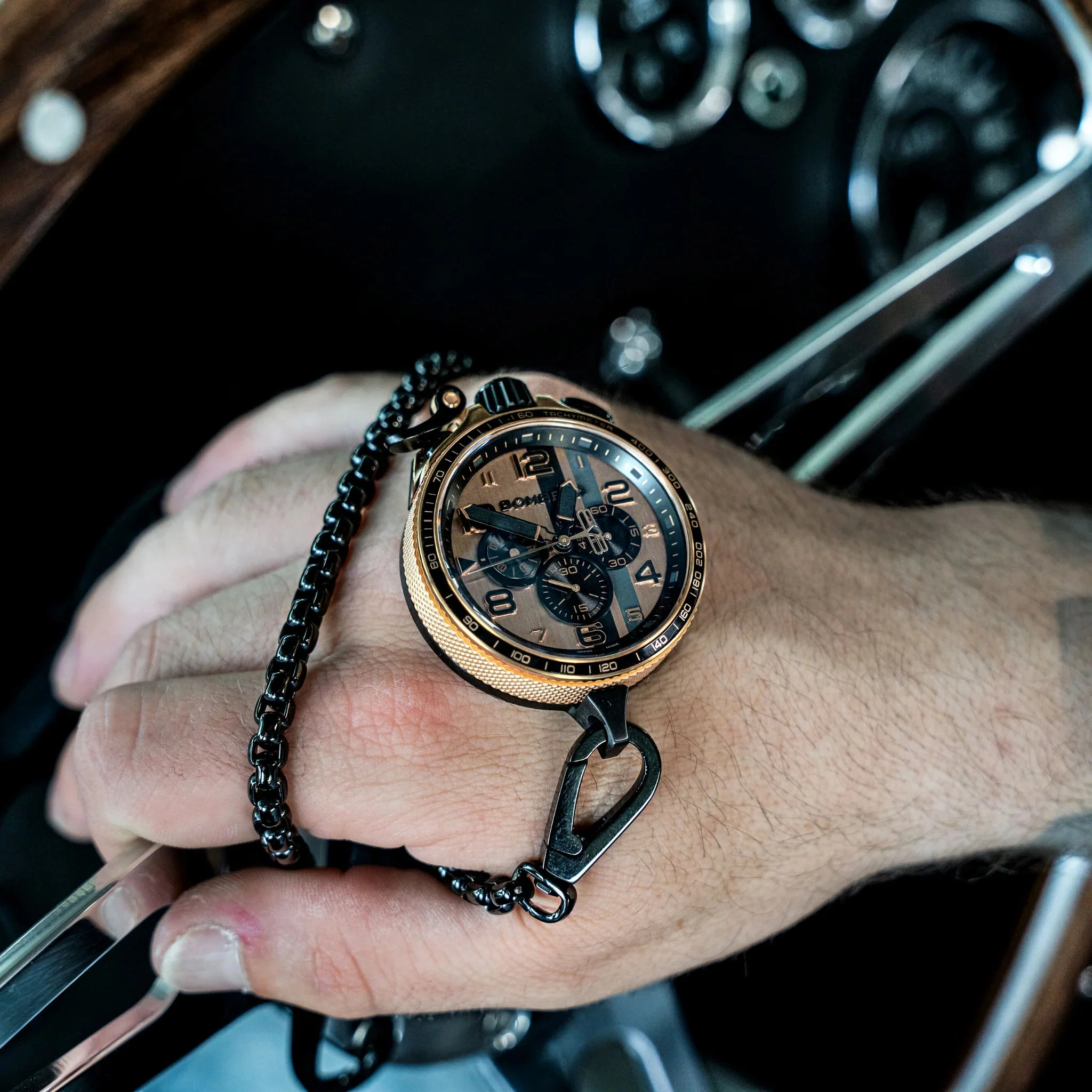 Bomberg SPA Men's Black Watch - Image 5