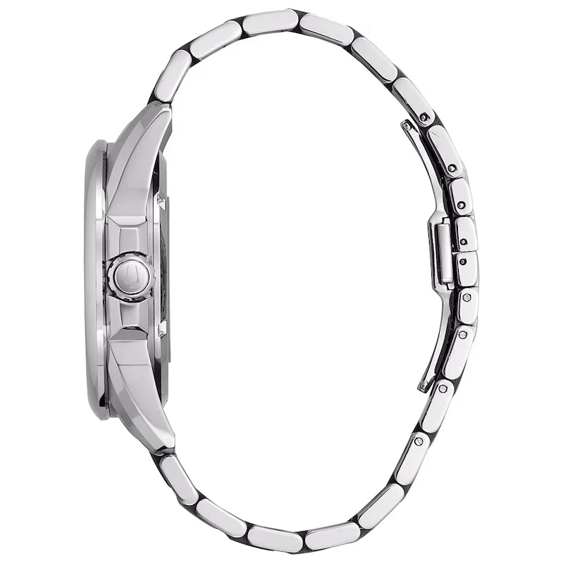 Bulova Classic Sutton Men's Silver Watch - Image 3