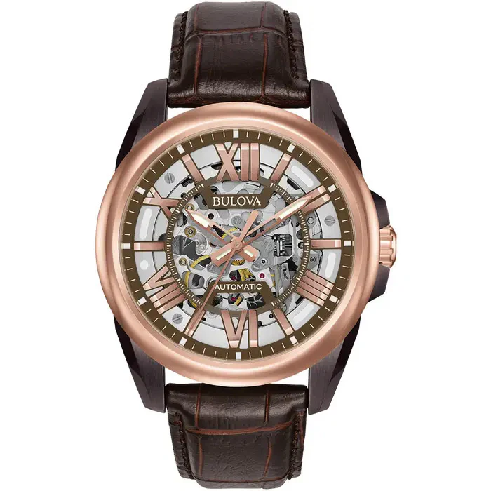Bulova Sutton Classic Men's Rose Gold Watch