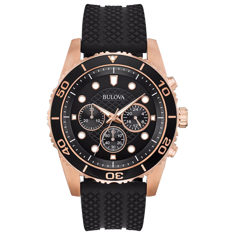 Bulova Exclusive Men's Black Watch