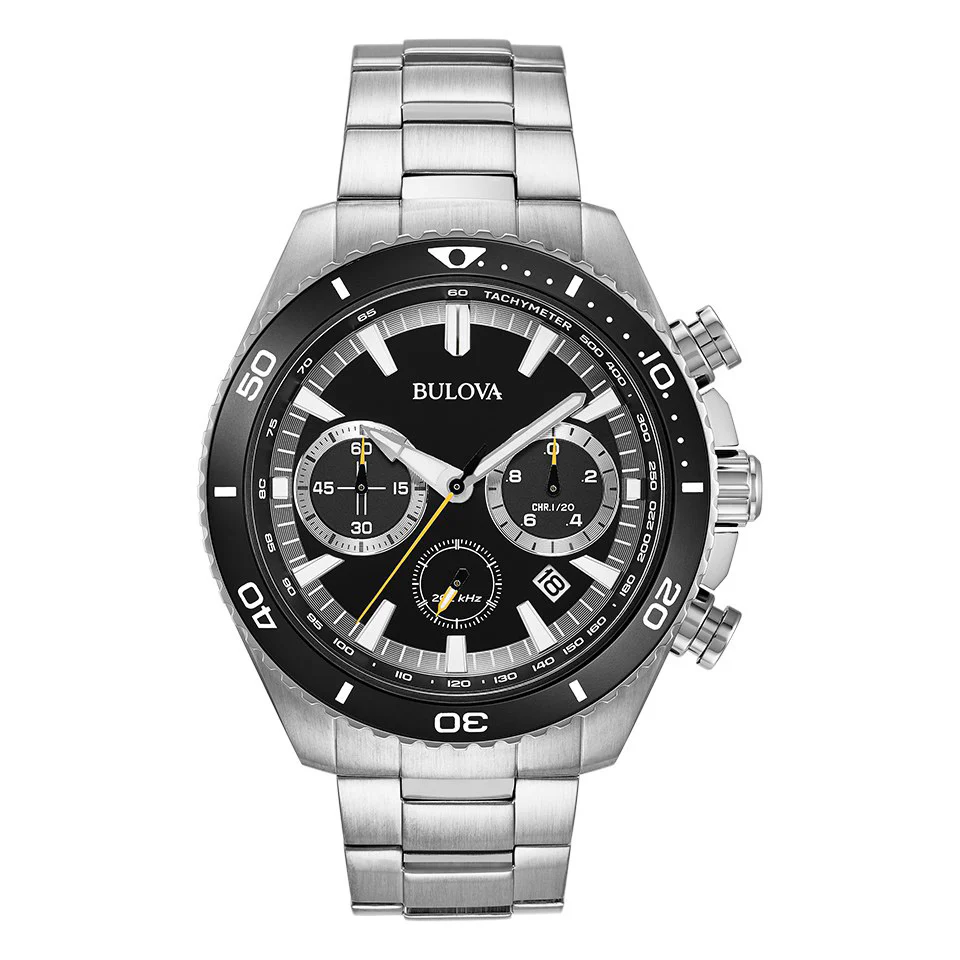 Bulova High Performance Men's Black Watch