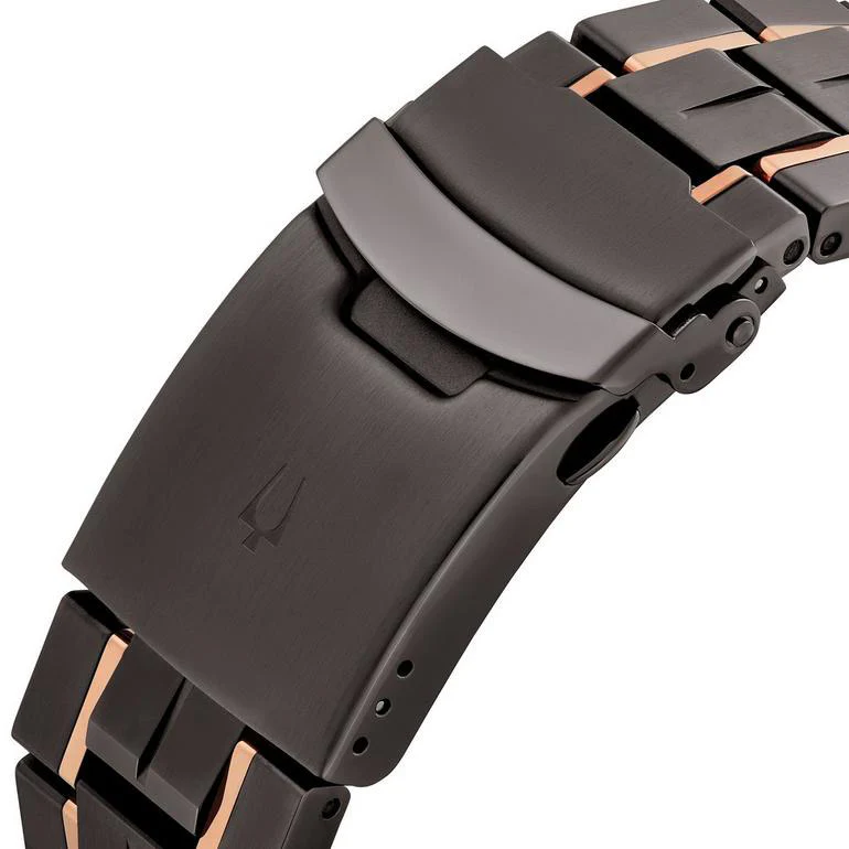 Bulova Icon Men's Black Diamond Watch - Image 4