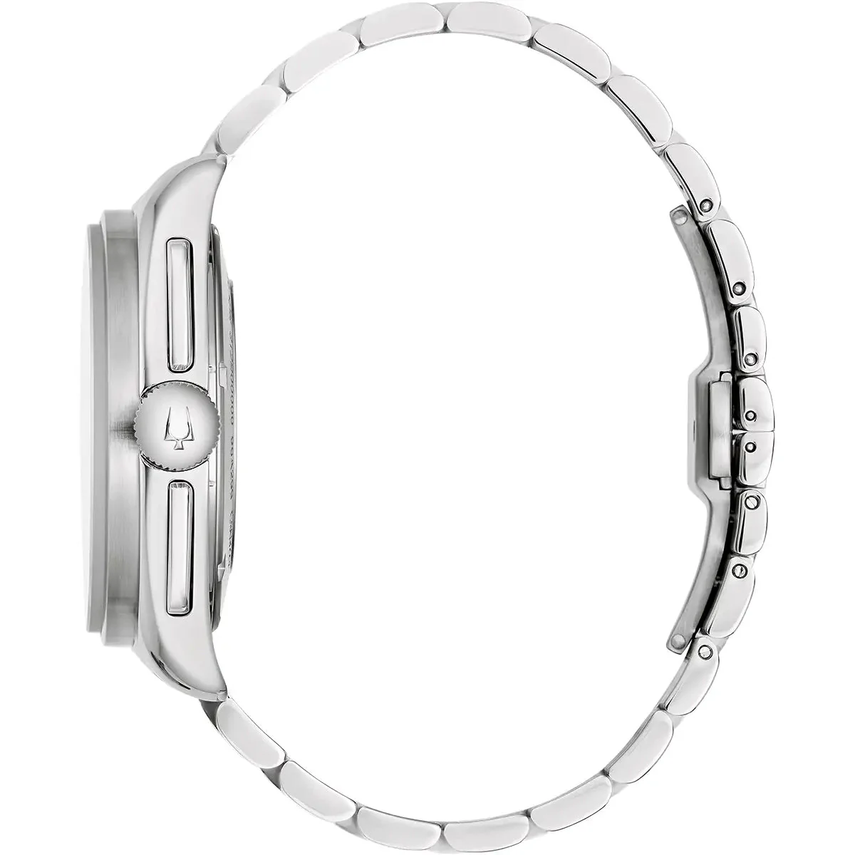 Bulova Lunar Pilot Chrono Men's Silver Watch - Image 3