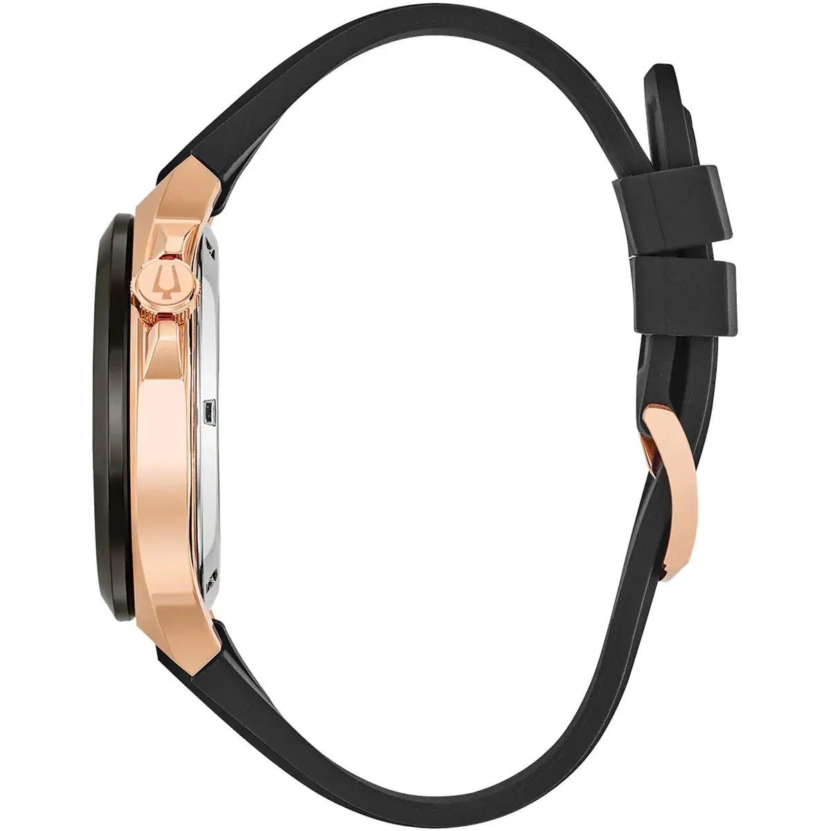 Bulova Maquina Auto Men's Rose Gold Watch - Image 2