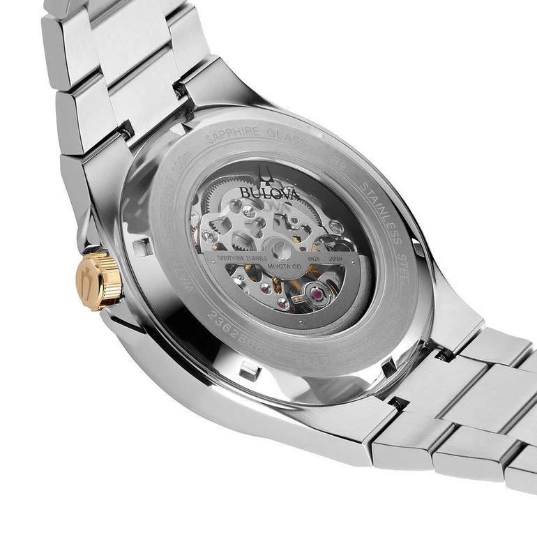 Bulova Maquina Men's Black Watch - Image 3