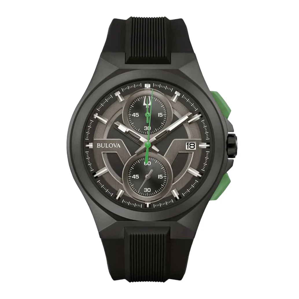 Bulova Maquina Men's Black Watch