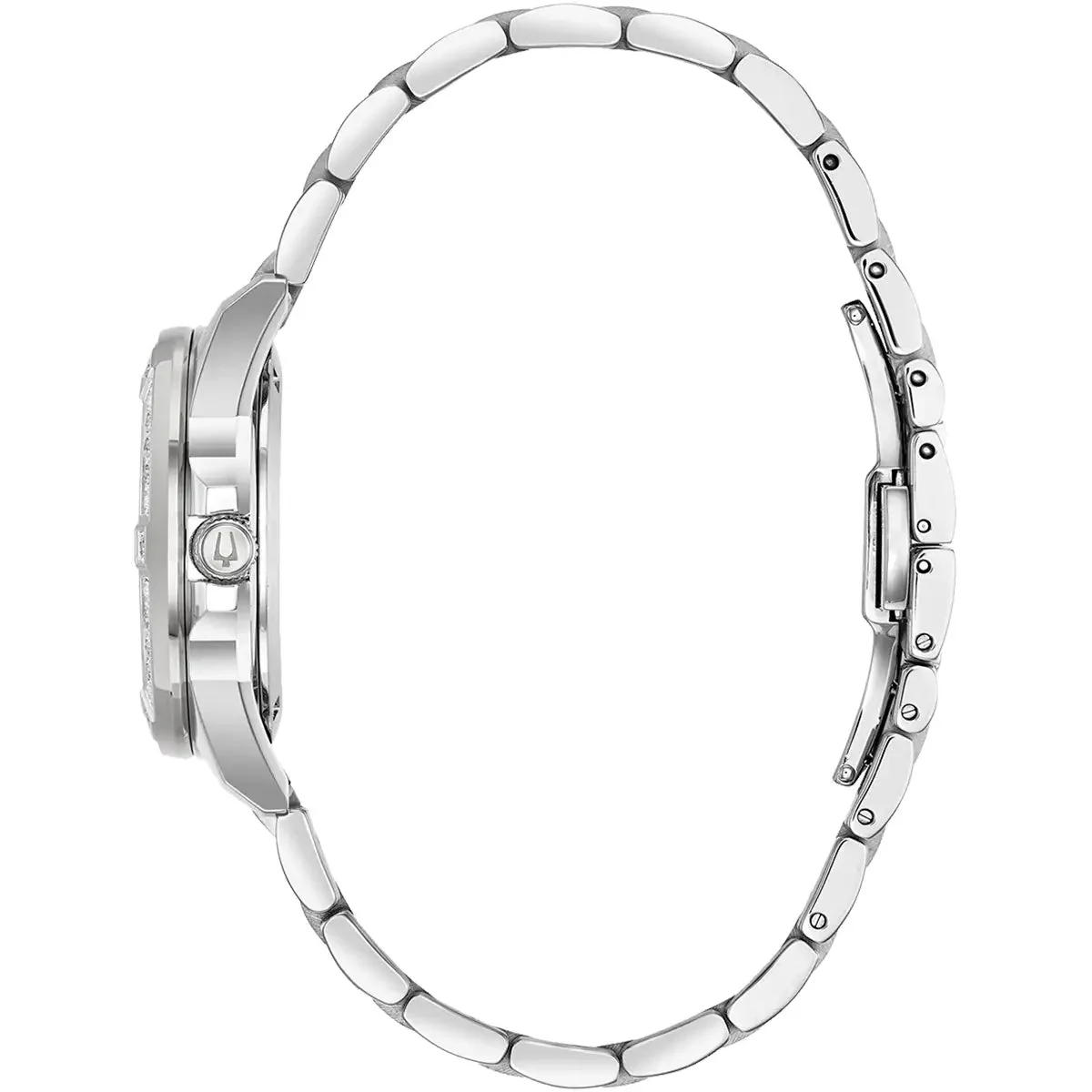 Bulova Marine Star Ladies Silver Watch - Image 2
