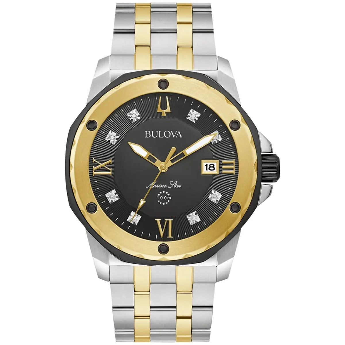 Bulova Marine Star Men's Two-Tone Watch