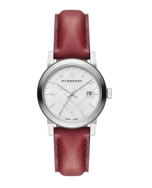 Burberry The City Ladies 34mm Red Watch