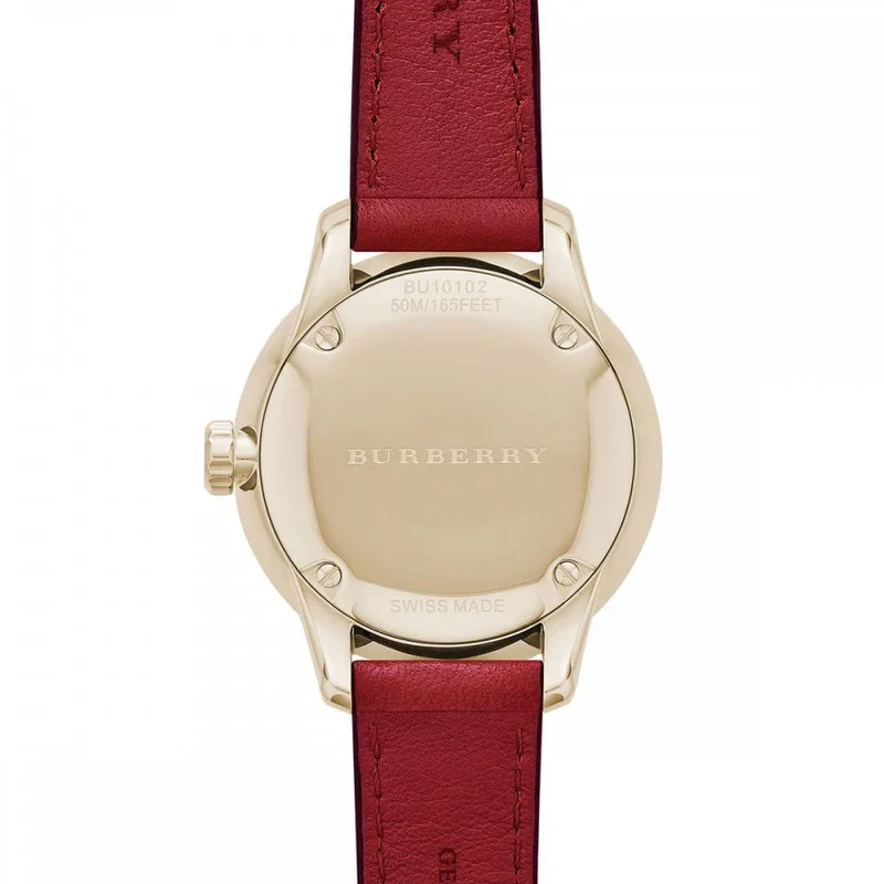 Burberry Classic Ladies' 32mm Red Gold Watch - Image 2