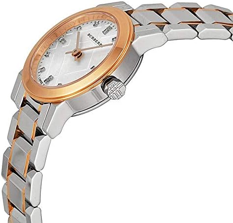 Burberry Ladies The City Diamonds Two-Tone Rose Gold 26mm Watch - Image 2