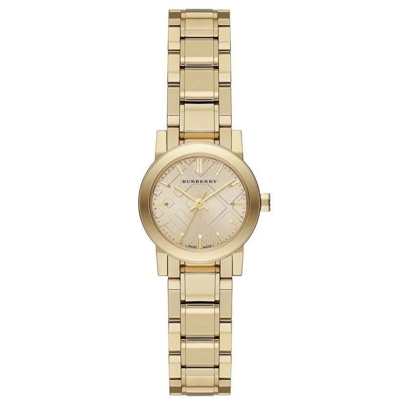 Burberry Ladies The City Gold 26mm Watch