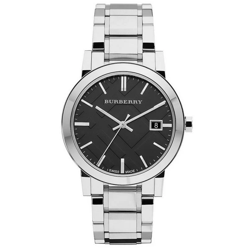 Burberry The City Black Steel 38mm Watch