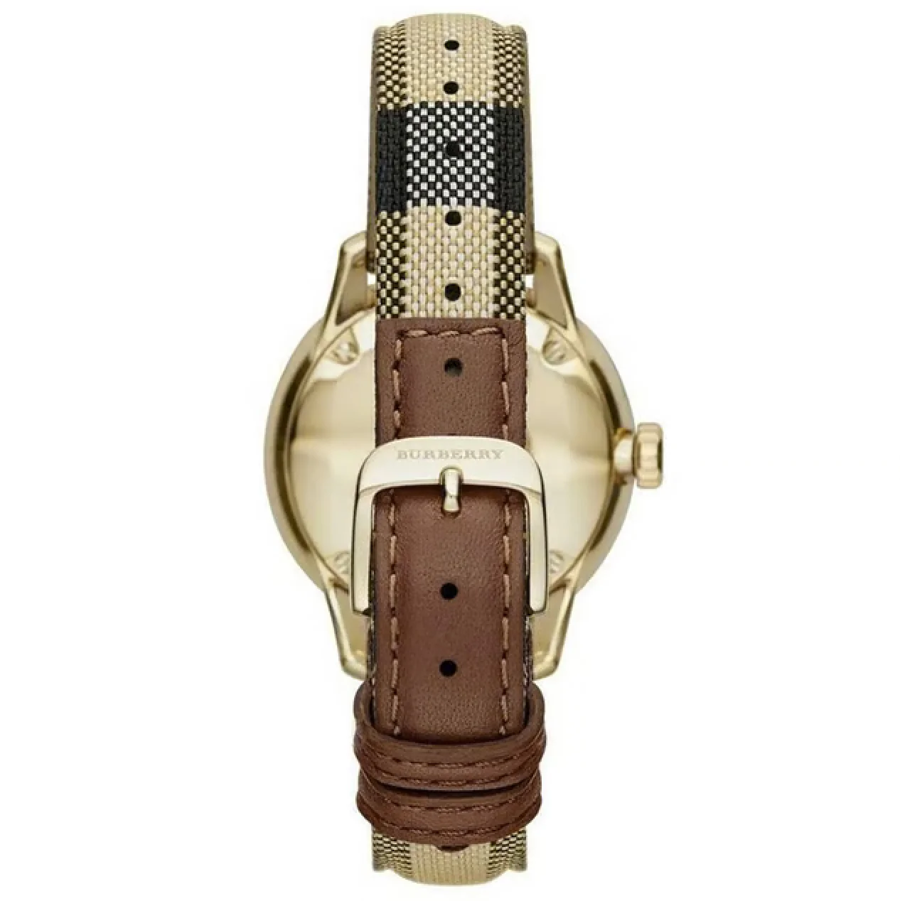 Burberry Ladies The Classic 32mm Yellow Gold Watch - Image 2