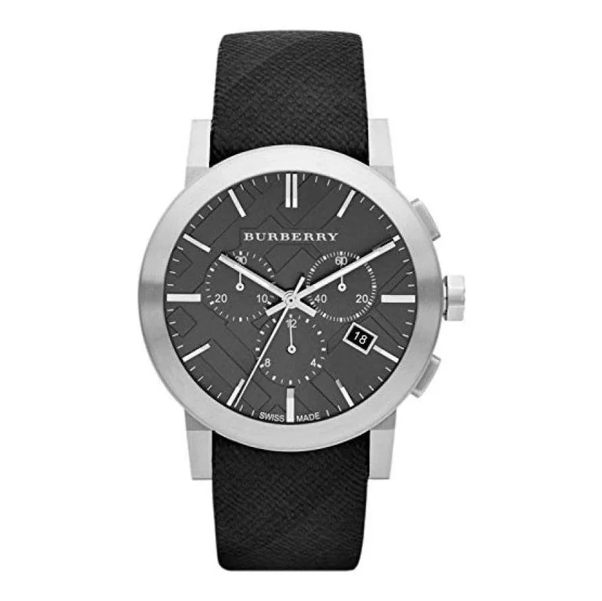 Burberry Men's Chronograph The City Beat Check 42mm Watch
