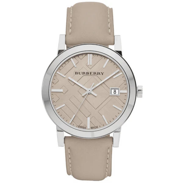 Burberry The City Check Champagne 38mm Watch
