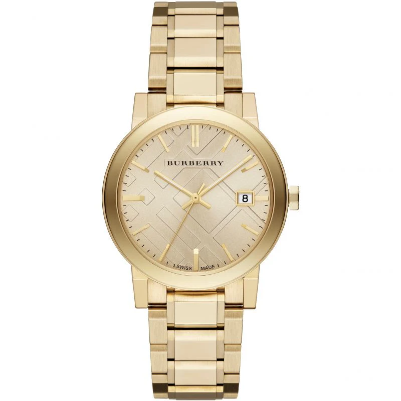 Burberry The City Yellow Gold 38mm Watch