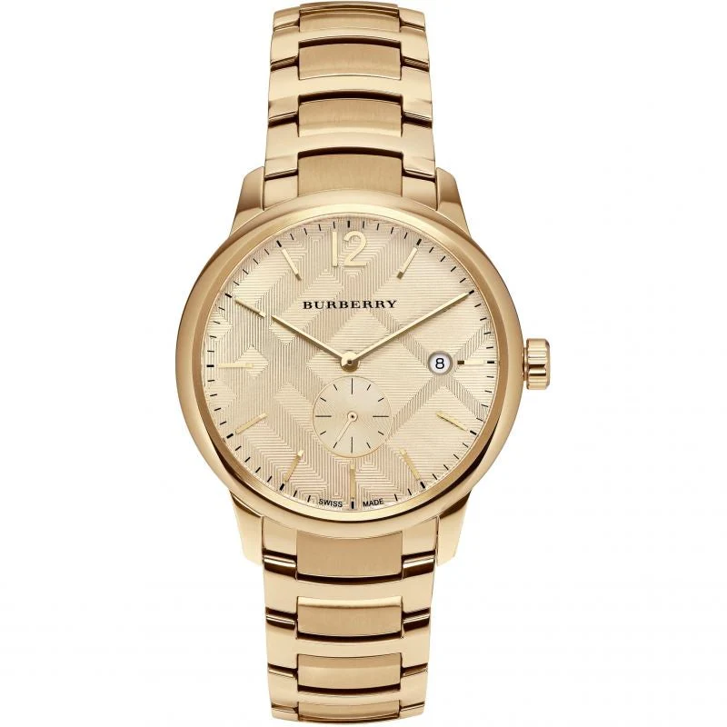 Burberry Men's The Classic Yellow 40mm Gold Watch