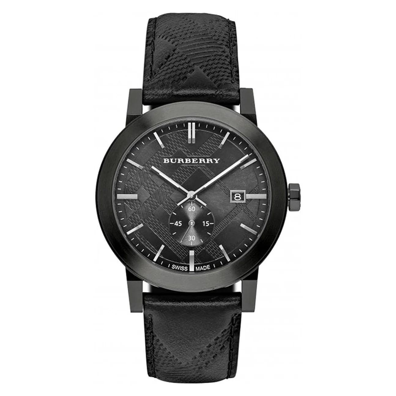 Burberry The City Men's 42mm Black Print Watch