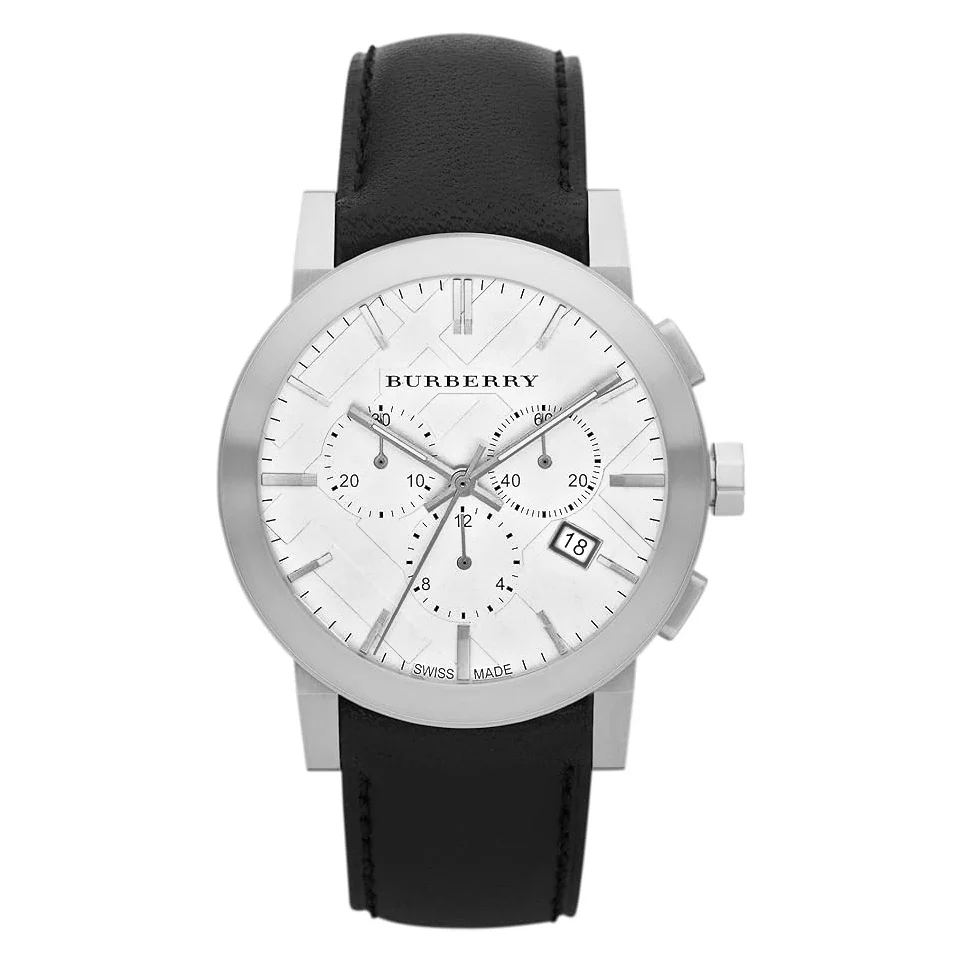 Burberry The City Men's 42mm White Black Watch