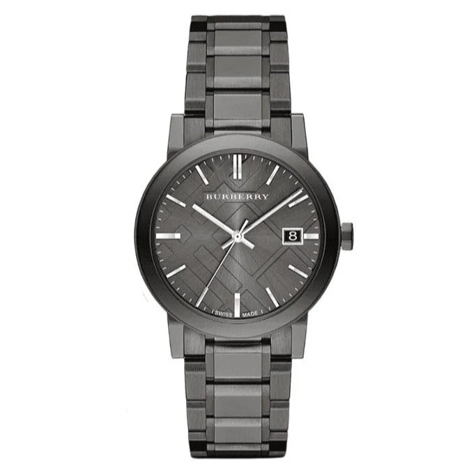 Burberry The City Gunmetal 38mm Watch